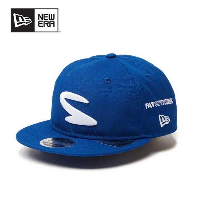 ニューエラ キャップ NEWERA RC 9FIFTY SHINKNOWNSUKE FAT CUT PRESS ライトロイヤル スナップバック メンズ レディース ユニセックス ブルー (241030)