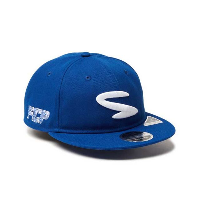 ニューエラ キャップ NEWERA RC 9FIFTY SHINKNOWNSUKE FAT CUT PRESS ライトロイヤル スナップバック メンズ レディース ユニセックス ブルー (241030)