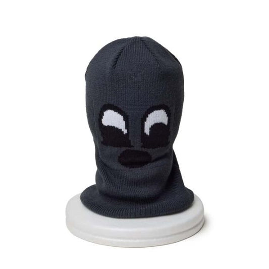 ニューエラ バラクラバ NEWERA BALAKLAVA MISTER EYES バラクラバ SHINKNOWNSUKE GENUINE ミスター チャコール 防寒 目出し帽 メール便 (241030)