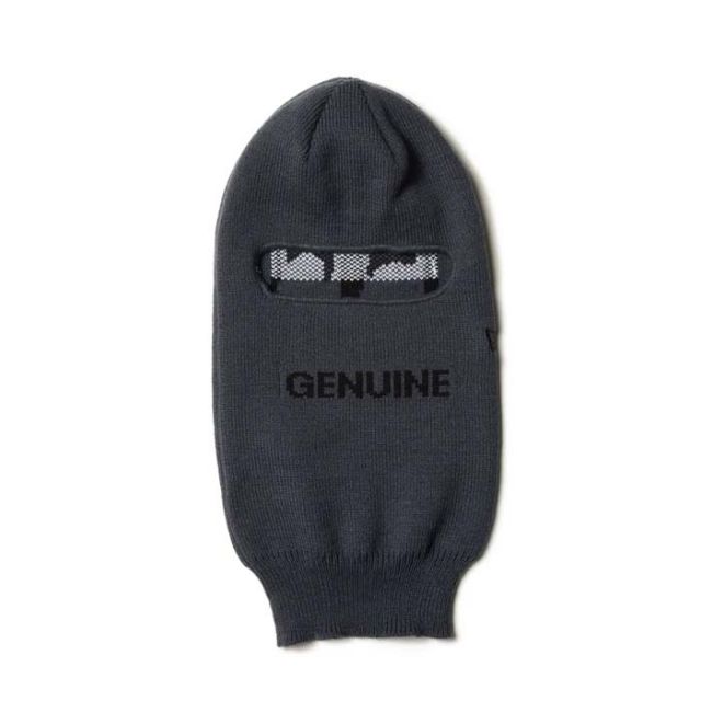 ニューエラ バラクラバ NEWERA BALAKLAVA MISTER EYES バラクラバ SHINKNOWNSUKE GENUINE ミスター チャコール 防寒 目出し帽 メール便 (241030)