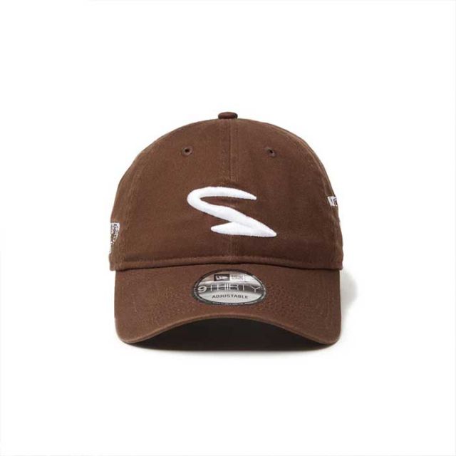 ニューエラ キャップ NEWERA 930 9THIRTY SHINKNOWNSUKE メンズ レディース ユニセックス コラボ クロスストラップ フリーサイズ ブラック グリーン ストーン ウォルナット 14346935 14346937 14346936 14346938 (241030)