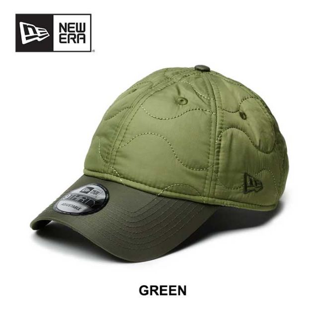 ニューエラ キャップ NEWERA 930 9THIRTY Powered by GORO NAKATSUGAWA min-nano ニューヨーク メッツ ベージュ キルティング エバーグリーン カーキバイザー メンズ レディース ユニセックス 中津川吾郎 コラボ (241030)