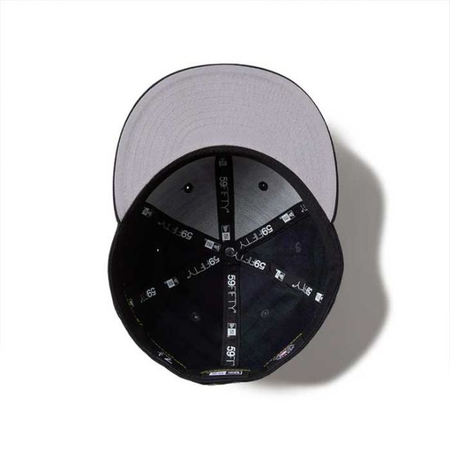 ニューエラ キャップ NEWERA 5950 59FIFTY Powered by GORO NAKATSUGAWA min-nano ニューヨーク ヤンキース ブラックウォッチ ネイビーバイザー メンズ レディース ユニセックス 中津川吾郎 コラボ MINNAN0 ミンナノ (241030)