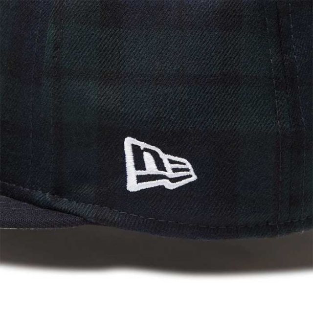ニューエラ キャップ NEWERA 5950 59FIFTY Powered by GORO NAKATSUGAWA min-nano ニューヨーク ヤンキース ブラックウォッチ ネイビーバイザー メンズ レディース ユニセックス 中津川吾郎 コラボ MINNAN0 ミンナノ (241030)