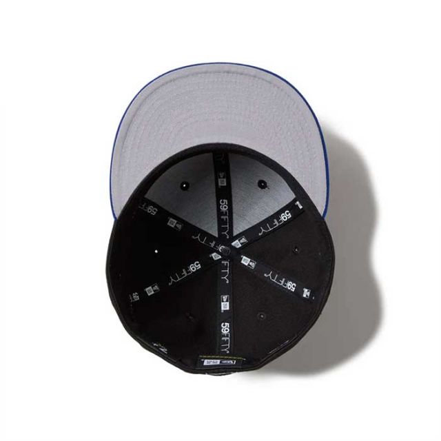 ニューエラ キャップ NEWERA 5950 59FIFTY Powered by GORO NAKATSUGAWA min-nano ロサンゼルス・ドジャース ブラック ライトロイヤルバイザー 中津川吾郎 コラボ 開幕戦 東京 (241030)