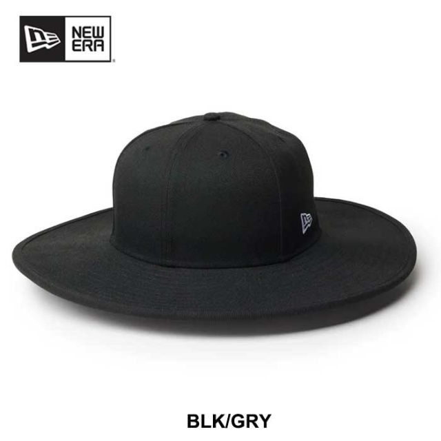 ニューエラ ハット フィッテド ロングブリムハット NEWERA FITTED LONG BRIM HAT poggy メンズ レディース ユニセックス ブラック ネイビー (241128)
