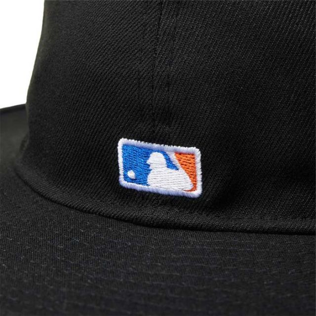 ニューエラ ハット フィッテド ロングブリムハット NEWERA FITTED LONG BRIM HAT  NEYMET ブラック メンズ レディース ユニセックス ニューヨーク メッツ poggy MLB  (241128)