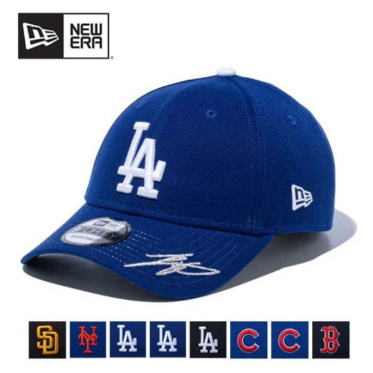 ニューエラ キャップ メンズ NEWERA 9FORTY MLB Signature 帽子 レディース ユニセックス パドレス ニューヨークメッツ 千賀滉大 14517912 ロサンゼルス ドジャース 鈴木誠也 14517916 今永昇太 14517917 吉田正尚 14517918 開幕戦 東京 (250121)