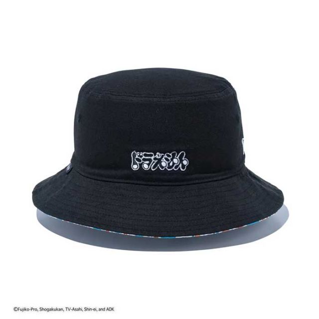 ニューエラ NEWERA ハット バケット01 リバーシブル ドラえもん モノグラム ブラック / マルチカラー メンズ レディース ユニセックス BUCKET01 RV DORAEMON MNGRM (250121)