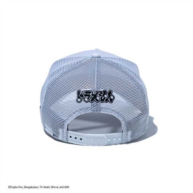 ニューエラ NEWERA キャップ 9FORTY A-FRAME トラッカー ドラえもん 940 AFTR DORAEMON THE BEST FRIEND メンズ レディース ユニセックス ブラック ホワイト フリー (250121)