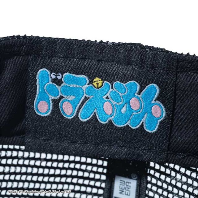 ニューエラ NEWERA キャップ 9FORTY A-FRAME トラッカー ドラえもん 940 AFTR DORAEMON THE BEST FRIEND メンズ レディース ユニセックス ブラック ホワイト フリー (250121)