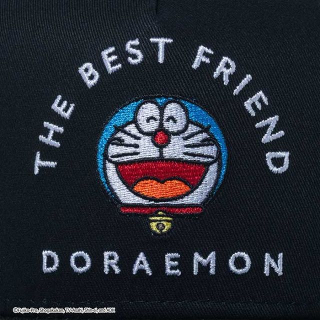 ニューエラ NEWERA キャップ 9FORTY A-FRAME トラッカー ドラえもん 940 AFTR DORAEMON THE BEST FRIEND メンズ レディース ユニセックス ブラック ホワイト フリー (250121)