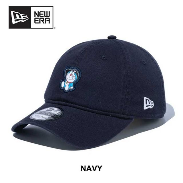 ニューエラ NEWERA キャップ 9TWENTY ドラえもん キャップ ネイビー ホワイト メンズ レディース ユニセックス コットン 920 DORAEMON コラボアイテム サイズ調整 ギフト レトロ感 人気(250121)