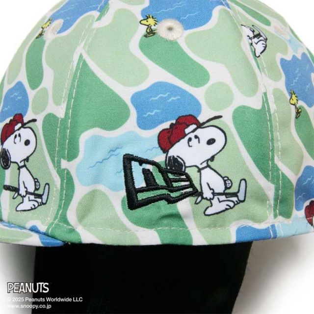 ニューエラ ゴルフ ヘッドカバー ピーナッツ NEWERA GF HEAD COVER PEANUTS スヌーピー (250130)