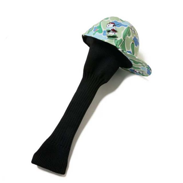 ニューエラ ゴルフ ヘッドカバー ピーナッツ NEWERA GF HEAD COVER PEANUTS スヌーピー (250130)