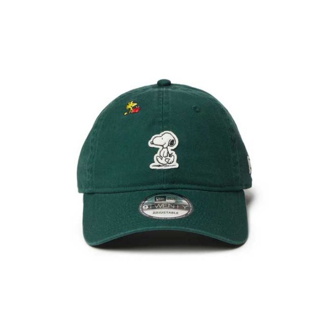 ニューエラ キャップ NEWERA 920ES PEANUTS SNOOPY FELT PATCH ピーナッツ スヌーピー ウッドストック フェルトパッチ 帽子 (250130)