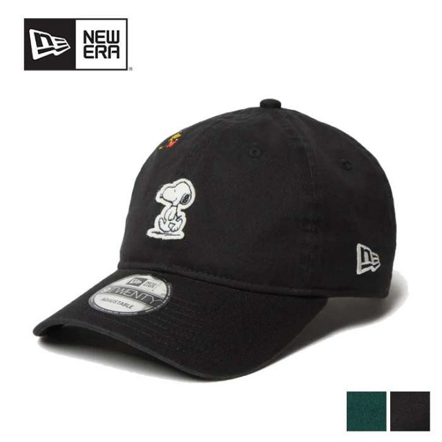 ニューエラ キャップ NEWERA 920ES PEANUTS SNOOPY FELT PATCH ピーナッツ スヌーピー ウッドストック フェルトパッチ 帽子 (250130)