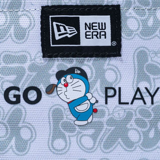 ニューエラ トートバッグミニ 6L ドラえもん スイング ホワイト NEWERA GF TOTE BAG M DORAEMON NECAPGF バッグ レディース サブバッグ キャラクター 小さめ 限定モデル(2502)