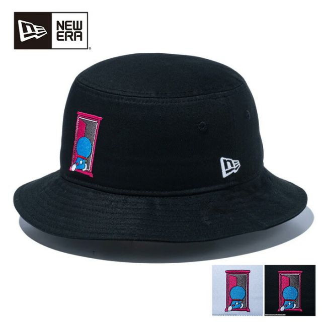 ニューエラ バケットハット NEWERA GF BUCKET01 DORAEMON DOOR GPG ゴルフ バケット01 ドラえもん どこでもドア ブラック (2502)