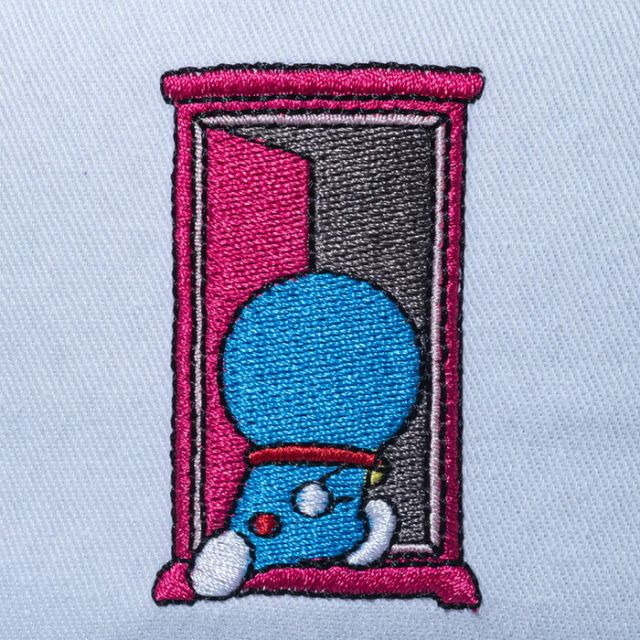 ニューエラ バケットハット NEWERA GF BUCKET01 DORAEMON DOOR GPG ゴルフ バケット01 ドラえもん どこでもドア ブラック (2502)