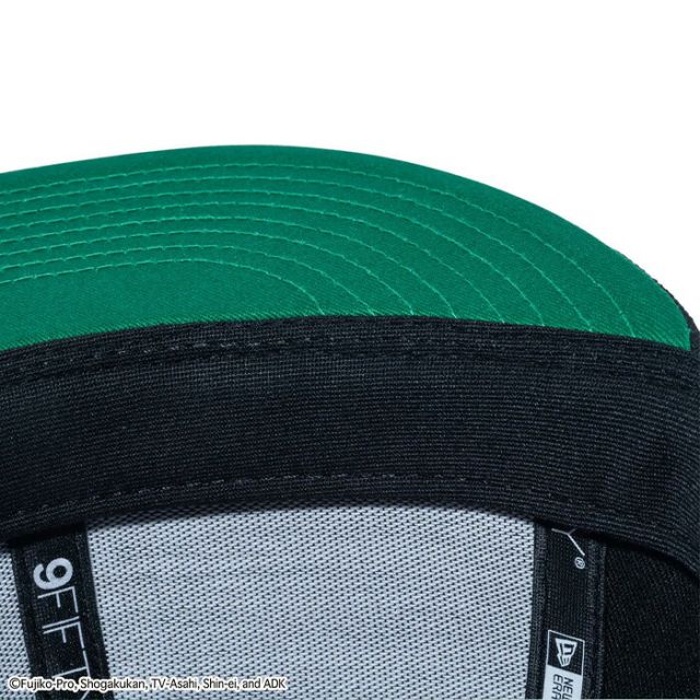 ニューエラ キャップ NEWERA GF 950 DORAEMON NECAPGF ゴルフ 9FIFTY ドラえもん ブラック グリーンアンダーバイザー(2502)