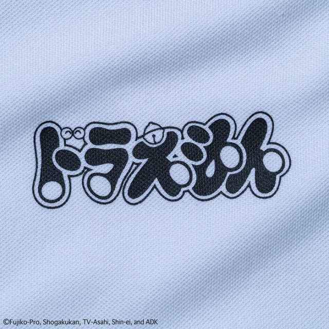 ニューエラ Tシャツ NEWERA GF SS MID NECK TEE DORAEMON 半袖 鹿の子 ミッドネック Tシャツ ドラえもん ゴルフ  メール便 (2502)