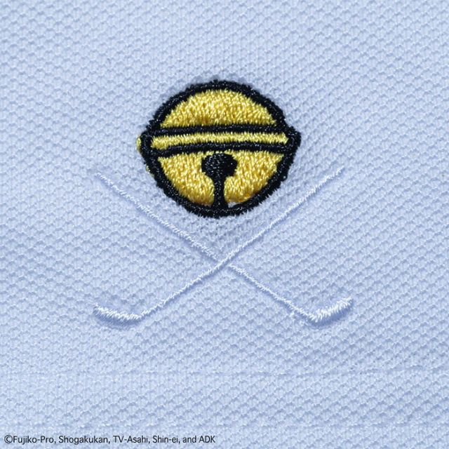 ニューエラ Tシャツ NEWERA GF SS MID NECK TEE DORAEMON 半袖 鹿の子 ミッドネック Tシャツ ドラえもん ゴルフ  メール便 (2502)