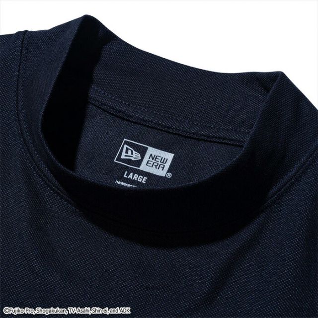 ニューエラ Tシャツ NEWERA GF SS MID NECK TEE DORAEMON 半袖 鹿の子 ミッドネック Tシャツ ドラえもん ゴルフ  メール便 (2502)