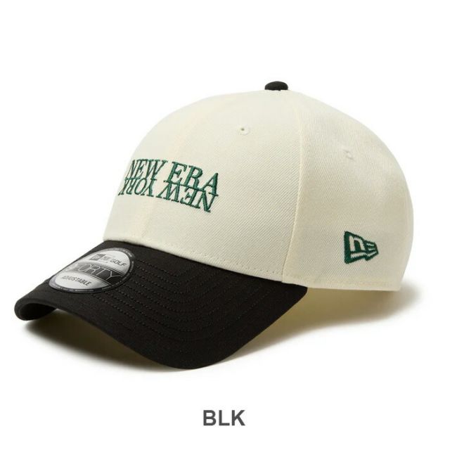 ニューエラ クロームホワイト ビーチキスブルーバイザー NEWERA GF 940VS OP NENY 2TONE NEWERA ゴルフキャップ マグネット付き ボールマーカー対応 9FORTY ユニセックス 帽子 ベルクロストラップ 抗菌 ブラック ニューエラゴルフ (2503)