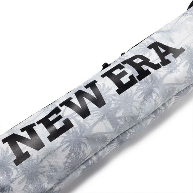 ニューエラ ゴルフ】 レンジケース ワードマークロゴ パームツリーカモホワイト × ブラック NEWERA GF RANGE CASE WML WML PT ゴルフクラブケース セルフスタンド 6本収納 47インチ対応 軽量 ショルダー付き 定番 ゴルフバッグ (2503)