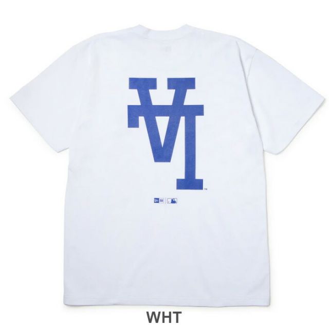 ニューエラ Tシャツ メンズ 半袖 MLB Upside Down ロサンゼルス・ドジャース ブラック レギュラーフィット NEWERA SS CT TEE LOSDOD UPSIDE DOWN メンズ レディースロゴ Tシャツ 逆ロゴ  コットン生地 黒 ユニセックス半袖 (2503)