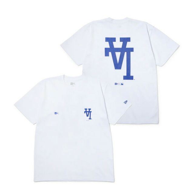 ニューエラ Tシャツ メンズ 半袖 MLB Upside Down ロサンゼルス・ドジャース ブラック レギュラーフィット NEWERA SS CT TEE LOSDOD UPSIDE DOWN メンズ レディースロゴ Tシャツ 逆ロゴ  コットン生地 黒 ユニセックス半袖 (2503)