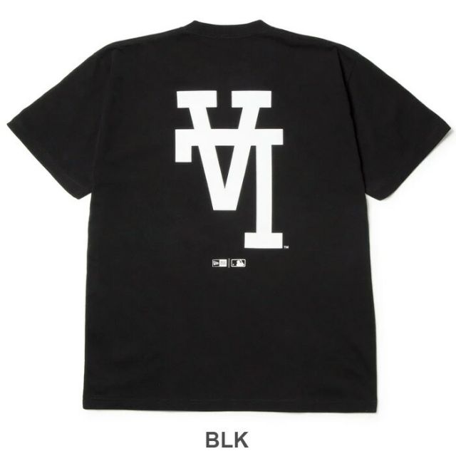 ニューエラ Tシャツ メンズ 半袖 MLB Upside Down ロサンゼルス・ドジャース ブラック レギュラーフィット NEWERA SS CT TEE LOSDOD UPSIDE DOWN メンズ レディースロゴ Tシャツ 逆ロゴ  コットン生地 黒 ユニセックス半袖 (2503)