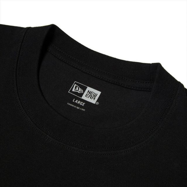 ニューエラ Tシャツ メンズ 半袖 MLB Upside Down ロサンゼルス・ドジャース ブラック レギュラーフィット NEWERA SS CT TEE LOSDOD UPSIDE DOWN メンズ レディースロゴ Tシャツ 逆ロゴ  コットン生地 黒 ユニセックス半袖 (2503)