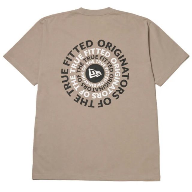 ニューエラ 半袖 コットン Tシャツ Circle OOTTF ホワイト NEWERA SS CT TEE CIRCLE OOTTF メンズ レディース ロゴ Tシャツ 元祖トゥルーフィット レギュラーフィット ユニセックス (2503)