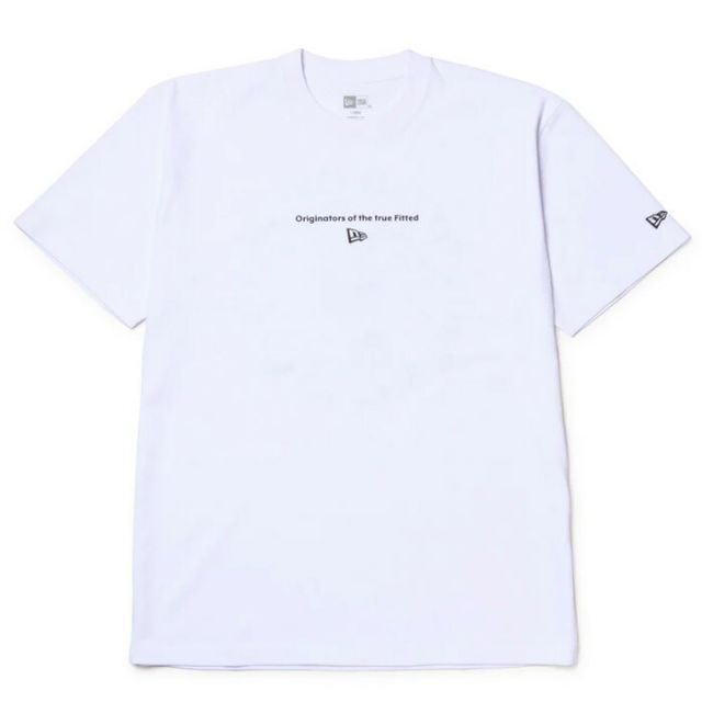 ニューエラ 半袖 コットン Tシャツ Circle OOTTF ホワイト NEWERA SS CT TEE CIRCLE OOTTF メンズ レディース ロゴ Tシャツ 元祖トゥルーフィット レギュラーフィット ユニセックス (2503)