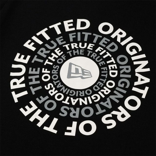 ニューエラ 半袖 コットン Tシャツ Circle OOTTF ホワイト NEWERA SS CT TEE CIRCLE OOTTF メンズ レディース ロゴ Tシャツ 元祖トゥルーフィット レギュラーフィット ユニセックス (2503)