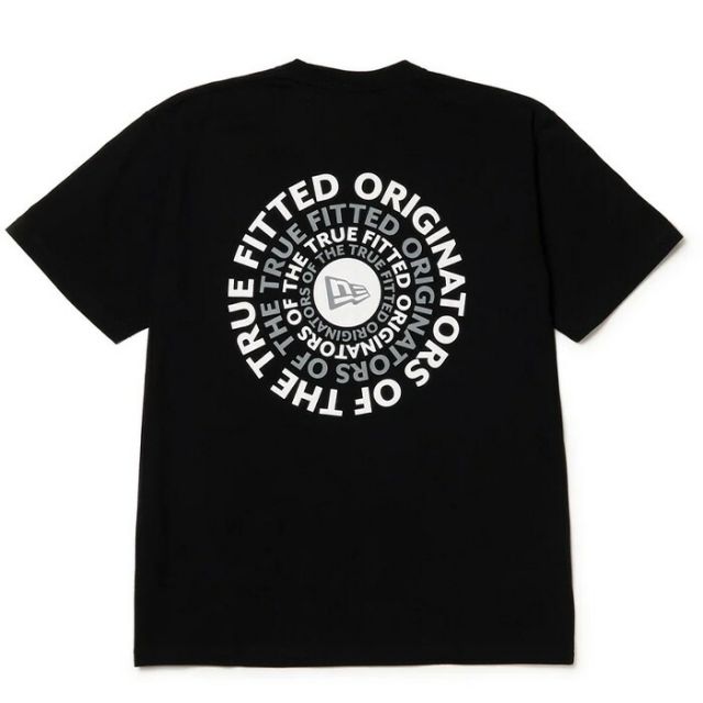 ニューエラ 半袖 コットン Tシャツ Circle OOTTF ホワイト NEWERA SS CT TEE CIRCLE OOTTF メンズ レディース ロゴ Tシャツ 元祖トゥルーフィット レギュラーフィット ユニセックス (2503)