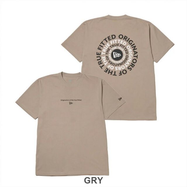 ニューエラ 半袖 コットン Tシャツ Circle OOTTF ホワイト NEWERA SS CT TEE CIRCLE OOTTF メンズ レディース ロゴ Tシャツ 元祖トゥルーフィット レギュラーフィット ユニセックス (2503)