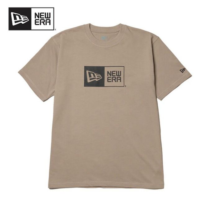 ニューエラ 半袖 コットン Tシャツ ボックスロゴ NEWERA SS CT TEE BOX LOGO レギュラーフィット ユニセックス (2503)