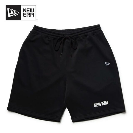 ニューエラ ドライスウェット ショートパンツ Wordmark Logo NEWERA PA DRY SWEAT SHORT PANTS ハーフパンツ ブラック メンズ レディース クールエラ 吸汗速乾 静電気防止 ライトスウェット ドライ素材 パフォーマンスアパレル(2503)
