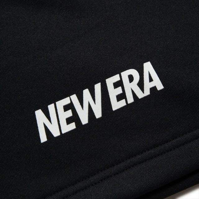 ニューエラ ドライスウェット ショートパンツ Wordmark Logo NEWERA PA DRY SWEAT SHORT PANTS ハーフパンツ ブラック メンズ レディース クールエラ 吸汗速乾 静電気防止 ライトスウェット ドライ素材 パフォーマンスアパレル(2503)