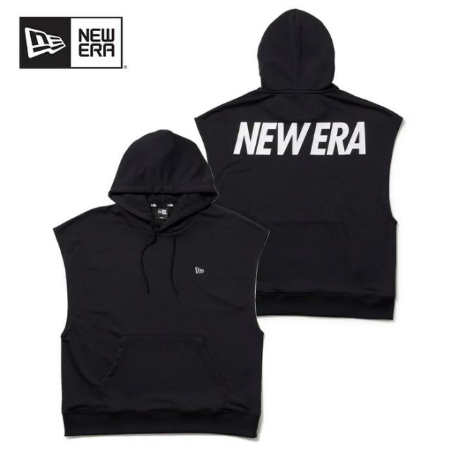 ニューエラ フレンチスリーブ オーバーサイズド ドライスウェット プルオーバーフーディー Wordmark Logo NEWERA PA FS OS DRY SWEAT PH ドライで快適な着心地抜け感のあるシルエットが魅力のフレンチスリーブTシャツ (2503)