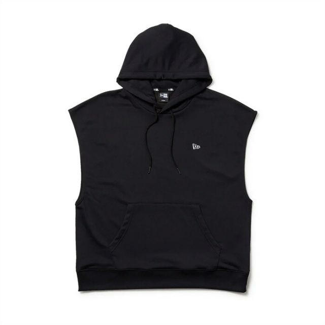 ニューエラ フレンチスリーブ オーバーサイズド ドライスウェット プルオーバーフーディー Wordmark Logo NEWERA PA FS OS DRY SWEAT PH ドライで快適な着心地抜け感のあるシルエットが魅力のフレンチスリーブTシャツ (2503)