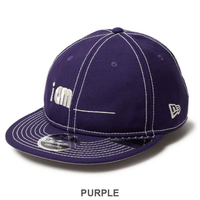 ニューエラ RC 9FIFTY フラットバイザー MIYUKI ARIHARA i am NEWERA RC950 AM WOOL 在原みゆ紀 コラボ キャップ ウールキャップ i amロゴ スナップバック ユニセックス レディース メンズ Retro Crown 9FIFTY (2503)