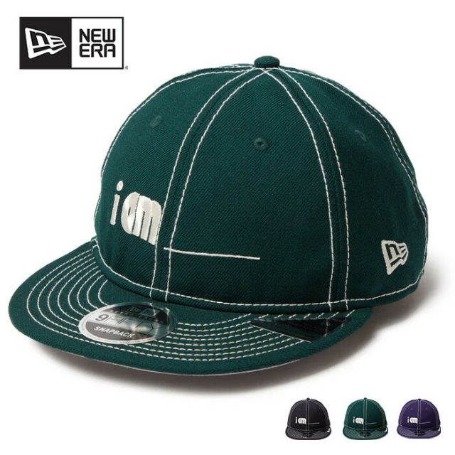 ニューエラ RC 9FIFTY フラットバイザー MIYUKI ARIHARA i am NEWERA RC950 AM WOOL 在原みゆ紀 コラボ キャップ ウールキャップ i amロゴ スナップバック ユニセックス レディース メンズ Retro Crown 9FIFTY (2503)