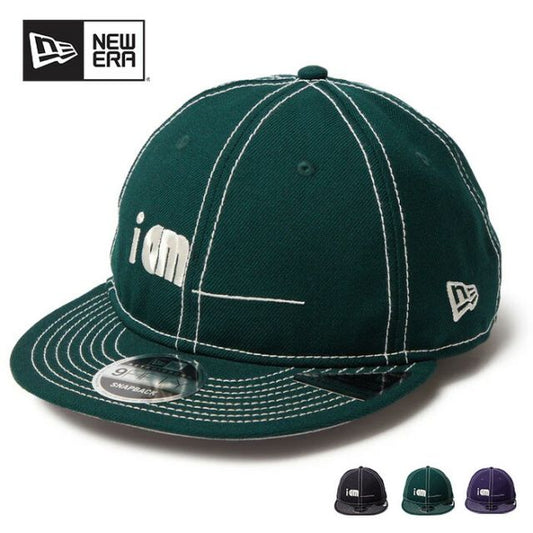 ニューエラ RC 9FIFTY フラットバイザー MIYUKI ARIHARA i am NEWERA RC950 AM WOOL 在原みゆ紀 コラボ キャップ ウールキャップ i amロゴ スナップバック ユニセックス レディース メンズ Retro Crown 9FIFTY (2503)