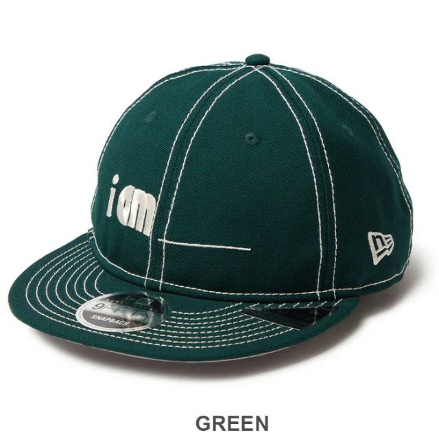 ニューエラ RC 9FIFTY フラットバイザー MIYUKI ARIHARA i am NEWERA RC950 AM WOOL 在原みゆ紀 コラボ キャップ ウールキャップ i amロゴ スナップバック ユニセックス レディース メンズ Retro Crown 9FIFTY (2503)