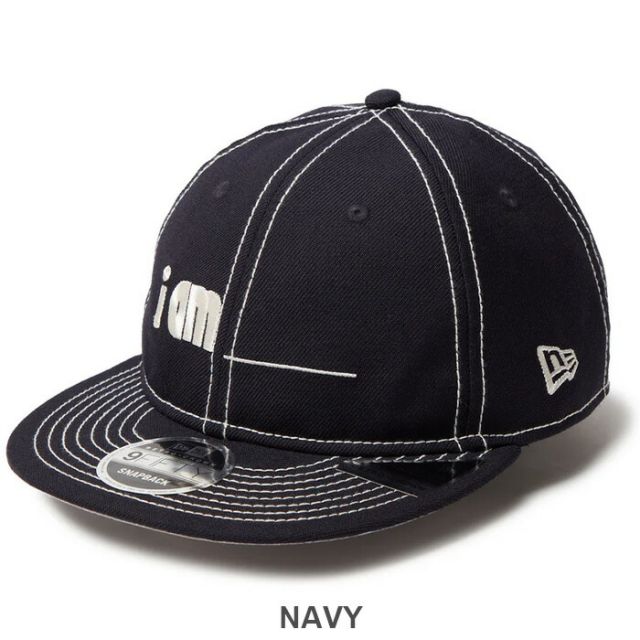 ニューエラ RC 9FIFTY フラットバイザー MIYUKI ARIHARA i am NEWERA RC950 AM WOOL 在原みゆ紀 コラボ キャップ ウールキャップ i amロゴ スナップバック ユニセックス レディース メンズ Retro Crown 9FIFTY (2503)