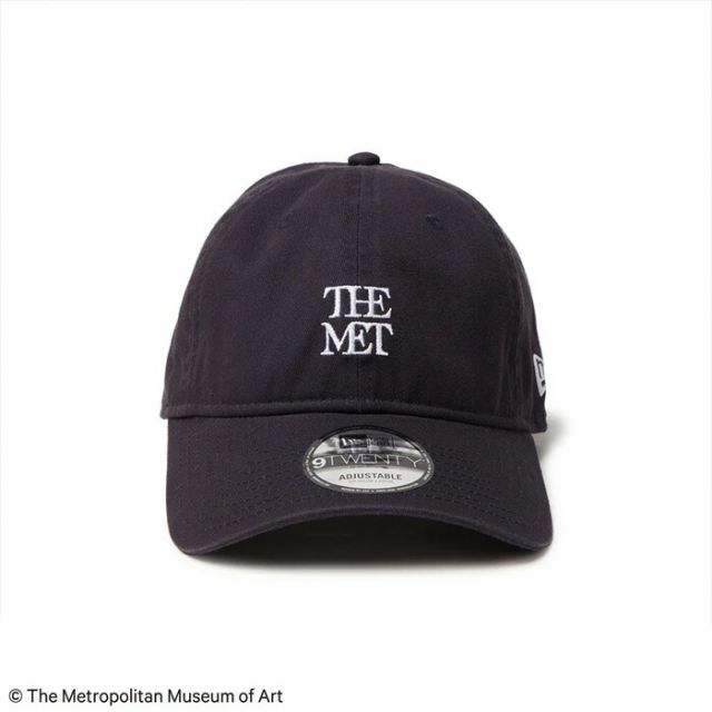 ニューエラ 9TWENTY The Met ミニロゴ NEWERA 920 THE MET MINI LOGO ニューエラ The Met メトロポリタン美術館 コラボ キャップ 9TWENTY ミニロゴ 刺繍 コットン レザーストラップ ユニセックス 14457373〜14457378 (2503)